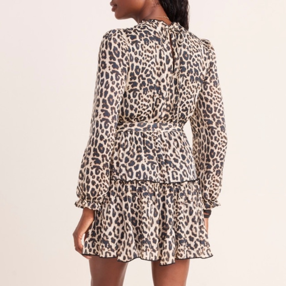 LEOPARD MINI DRESS - Picture 2 of 2
